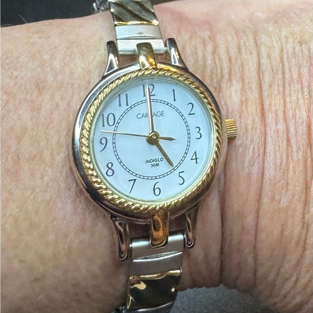 Vintage Carriage Dainty Women's Watch